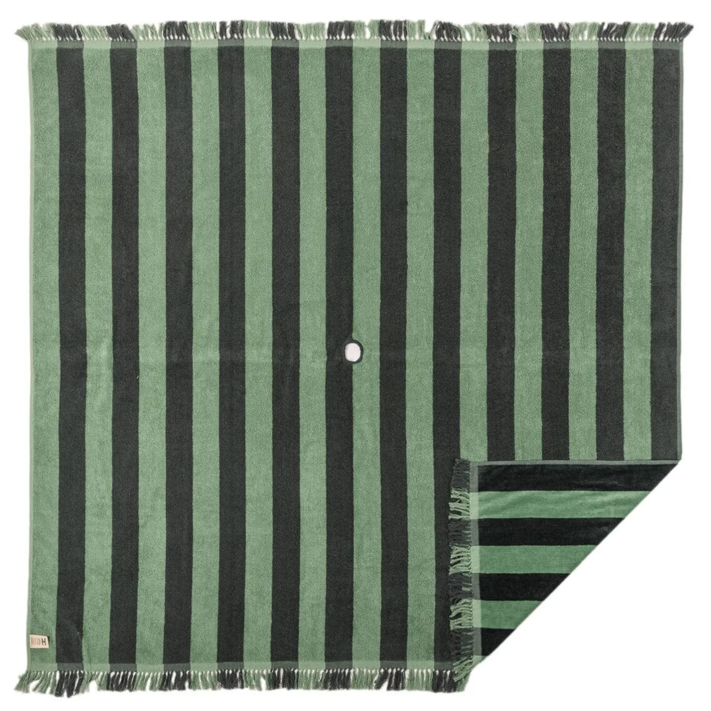 Business & Pleasure Co. The Holiday Beach Blanket - 70'S Green