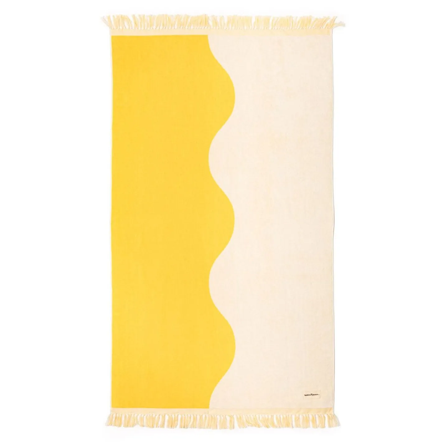 Business & Pleasure Co. The Holiday Beach Towel - Ocean Mimosa Stripe