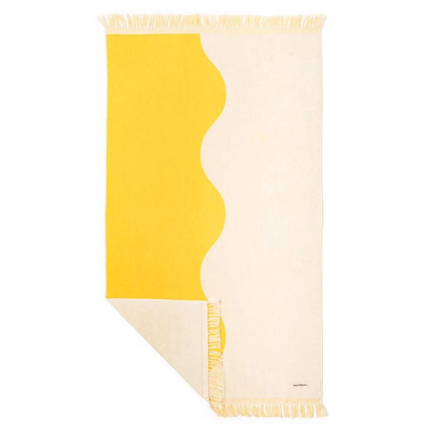 Business & Pleasure Co. The Holiday Beach Towel - Ocean Mimosa Stripe