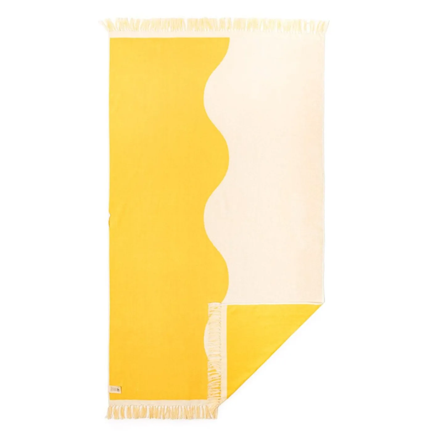 Business & Pleasure Co. The Holiday Beach Towel - Ocean Mimosa Stripe