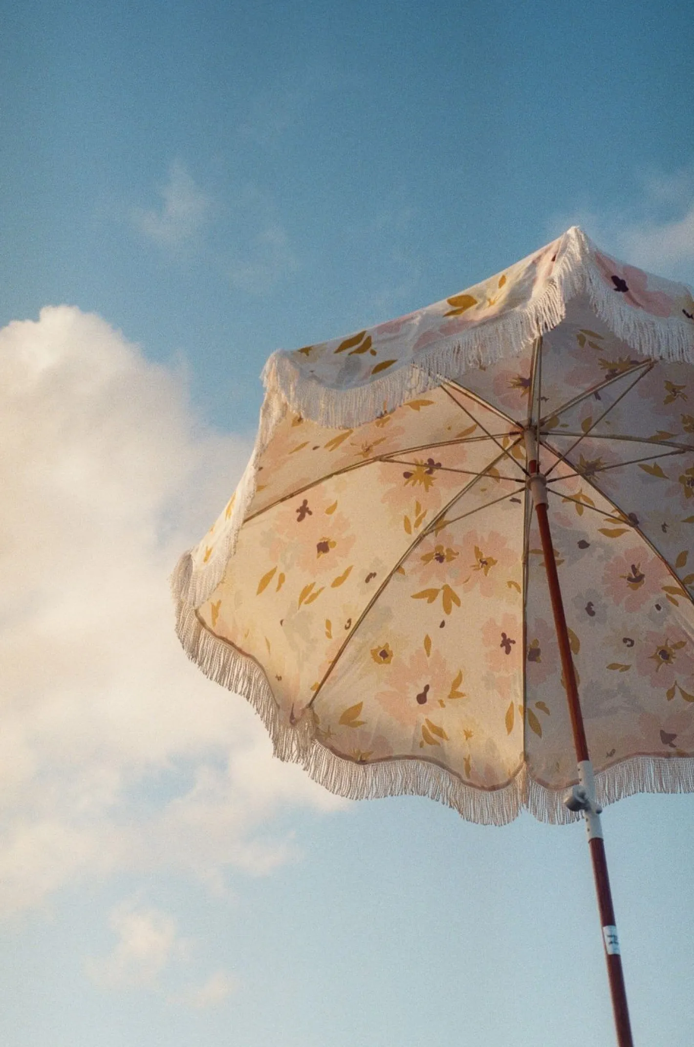 Business & Pleasure Co. The Holiday Beach Umbrella - Abstract Floral
