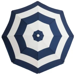 Business & Pleasure Co. The Holiday Beach Umbrella - Navy Capri Stripe