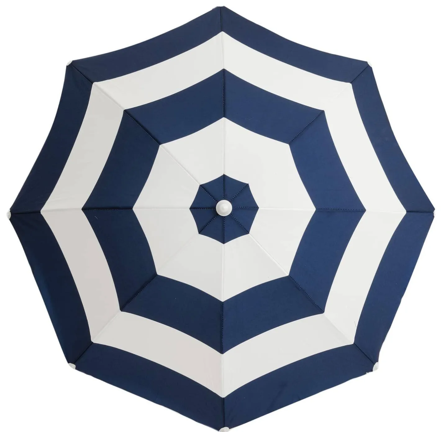 Business & Pleasure Co. The Holiday Beach Umbrella - Navy Capri Stripe