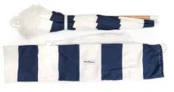 Business & Pleasure Co. The Holiday Beach Umbrella - Navy Capri Stripe