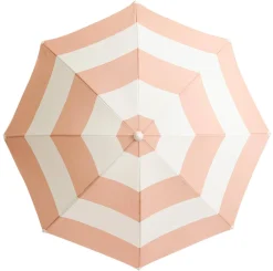 Business & Pleasure Co. The Holiday Beach Umbrella - Pink Capri Stripe