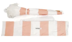 Business & Pleasure Co. The Holiday Beach Umbrella - Pink Capri Stripe