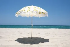 Business & Pleasure Co. The Holiday Beach Umbrella - Vintage Lemons