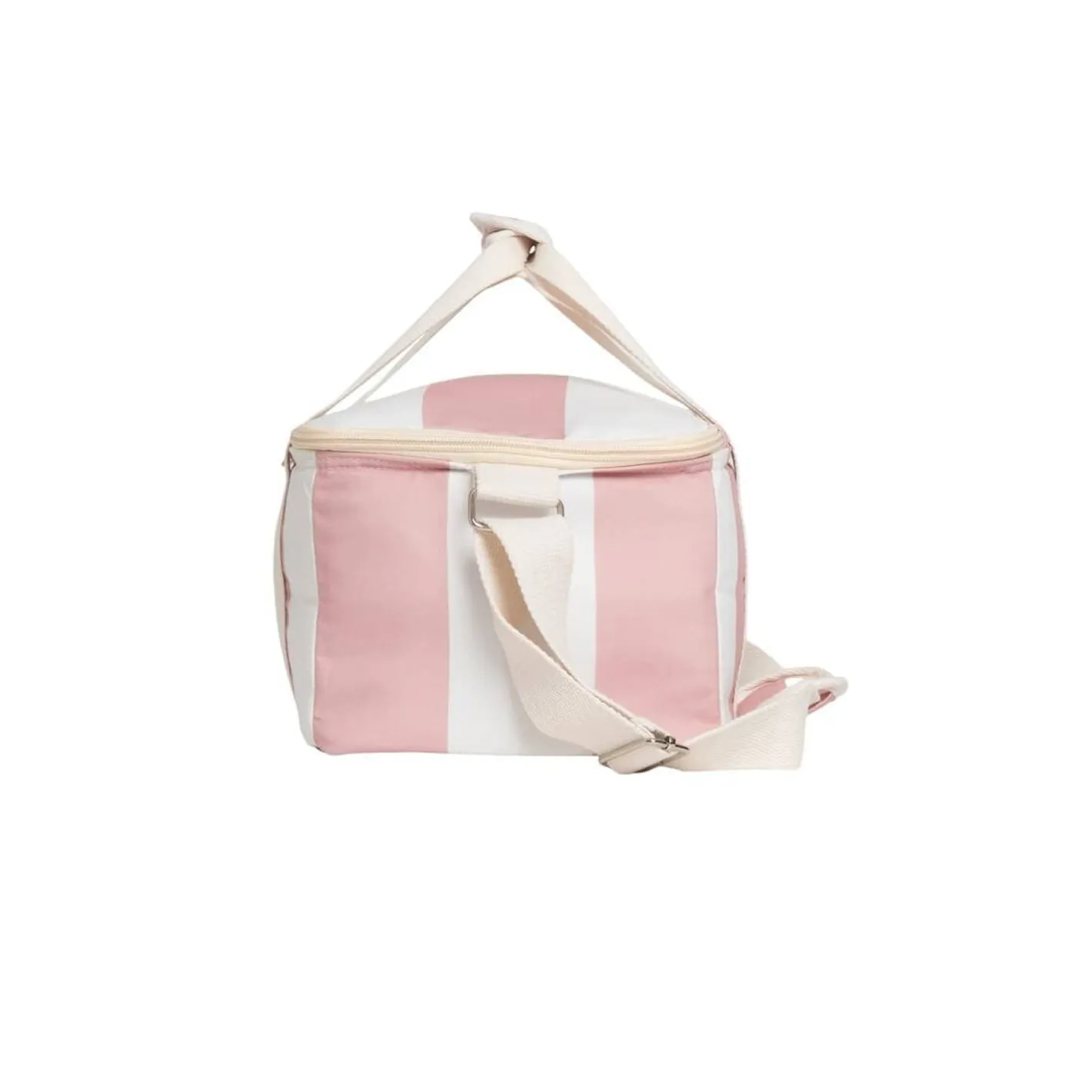 Business & Pleasure Co. The Holiday Cooler Bag - Pink Capri Stripe