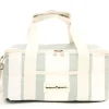 Business & Pleasure Co. The Holiday Cooler Bag - Sage Capri Stripe