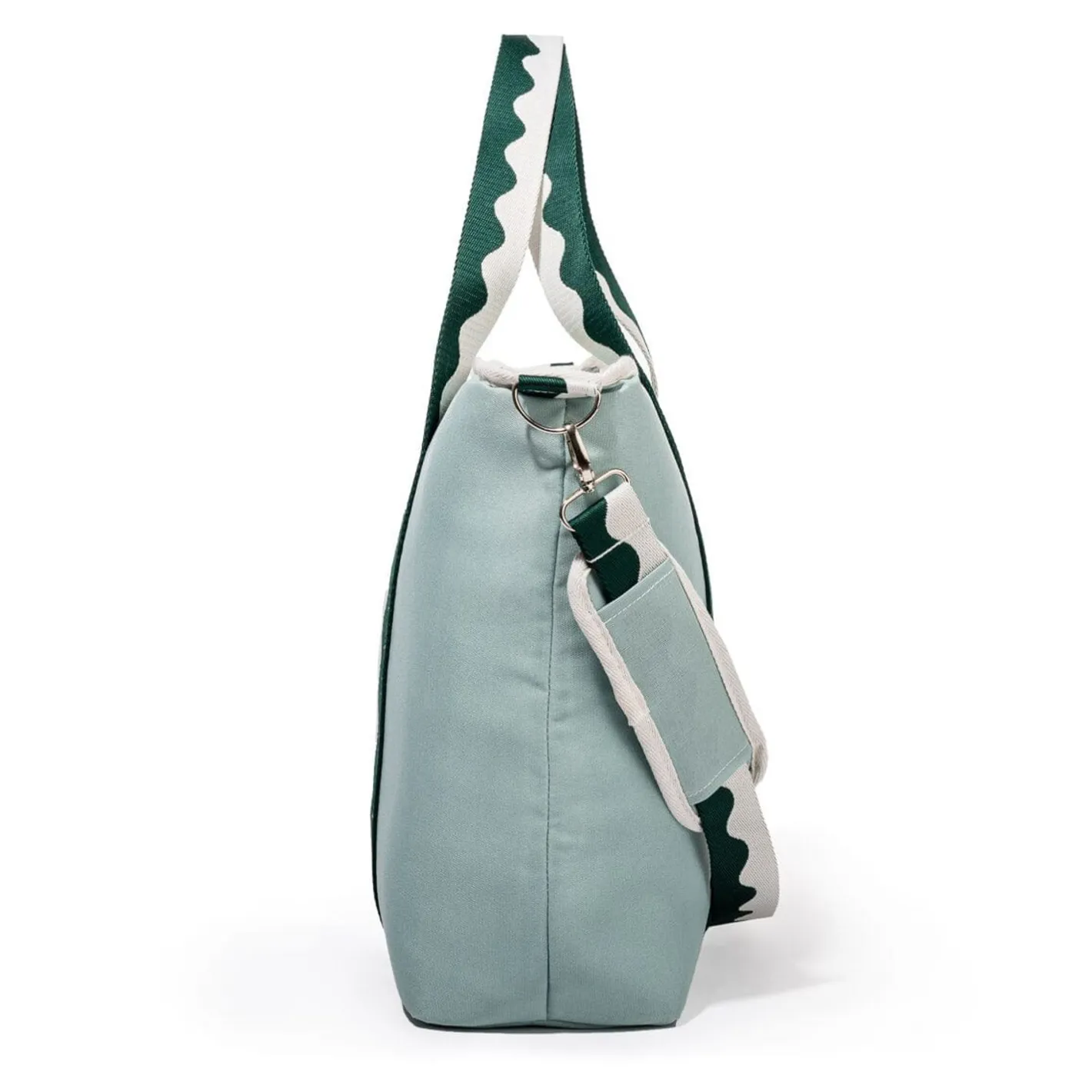 Business & Pleasure Co. The Holiday Cooler Tote Bag - Rivie Green