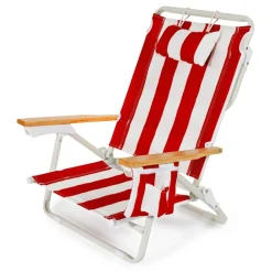Business & Pleasure Co. The Holiday Tommy Chair - Le Sirenuse Capri Stripe