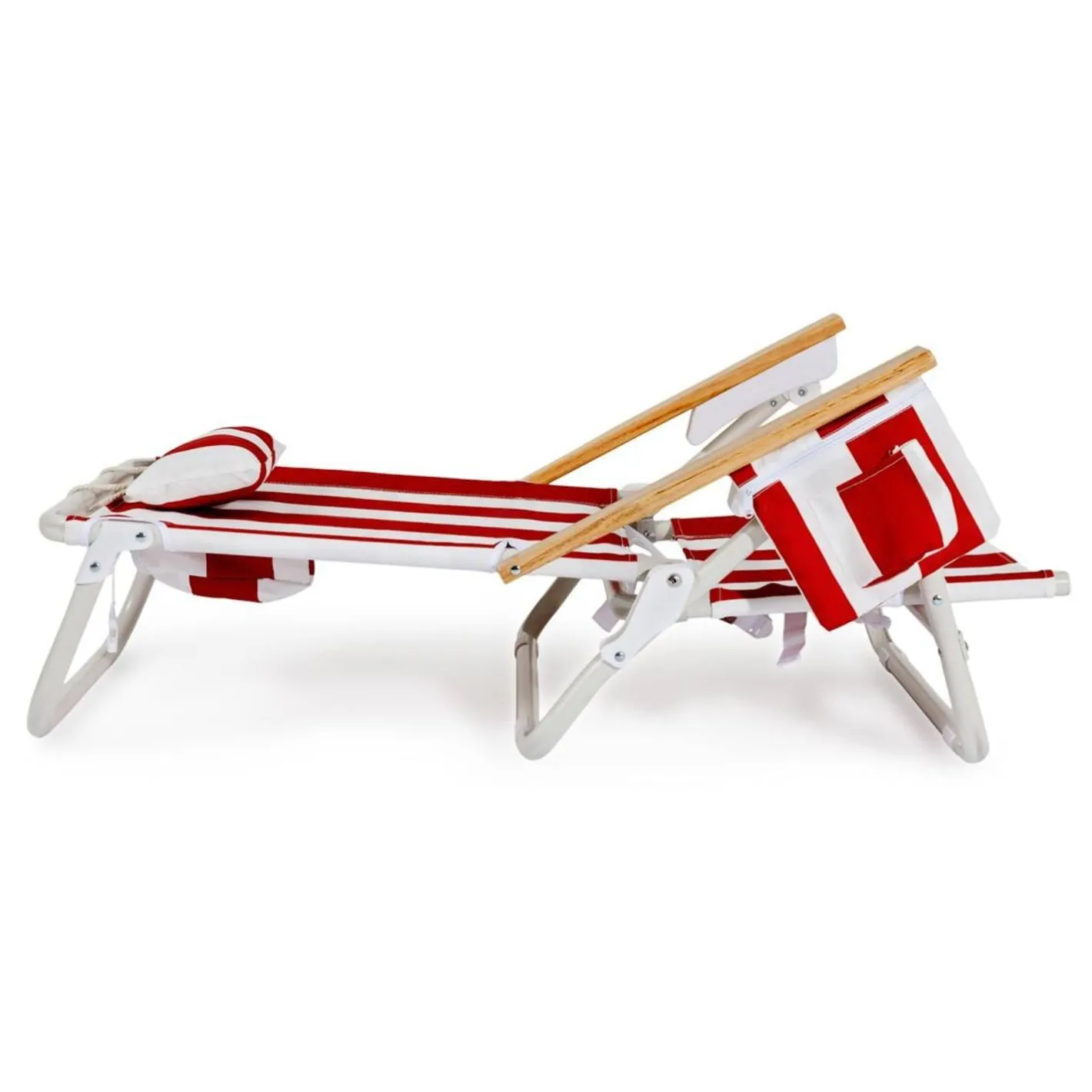 Business & Pleasure Co. The Holiday Tommy Chair - Le Sirenuse Capri Stripe