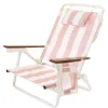 Business & Pleasure Co. The Holiday Tommy Chair - Pink Capri Stripe