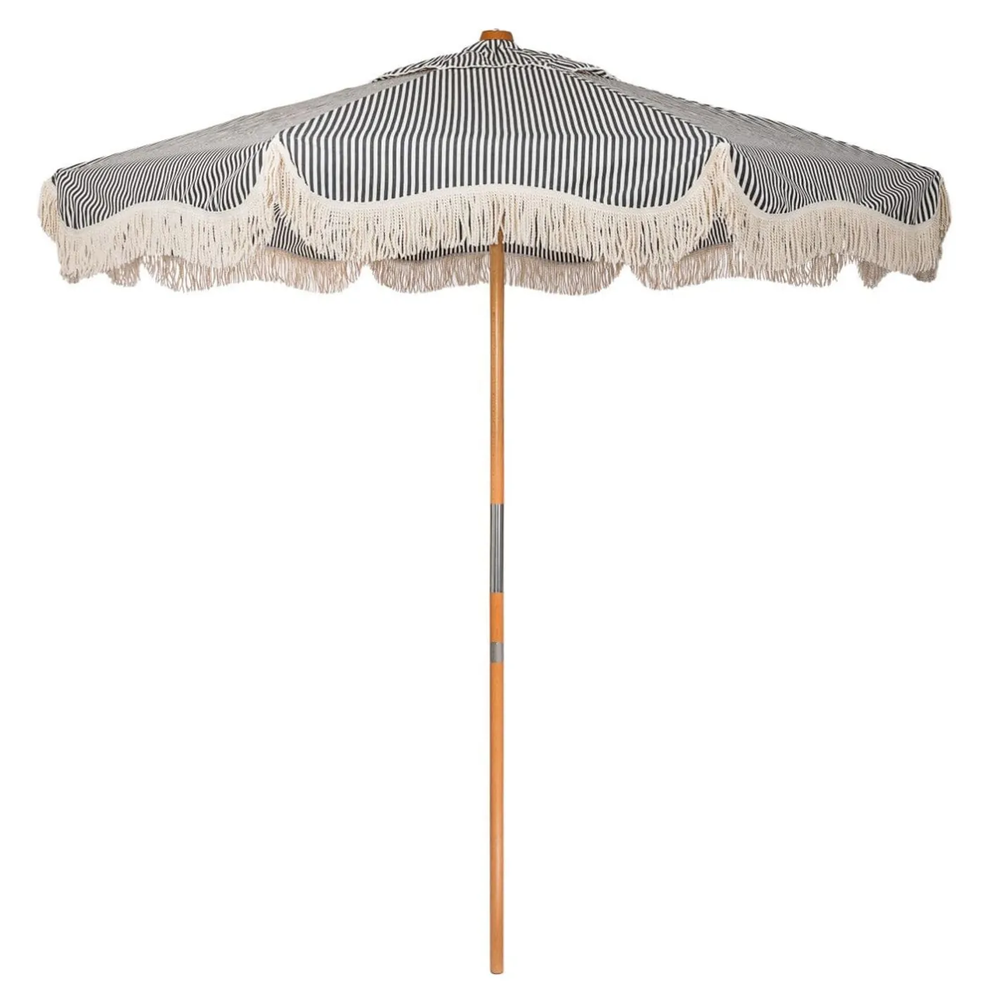 Business & Pleasure Co. The Market Umbrella - Lauren'S Navy Stripe