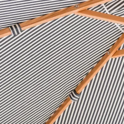 Business & Pleasure Co. The Market Umbrella - Lauren'S Navy Stripe