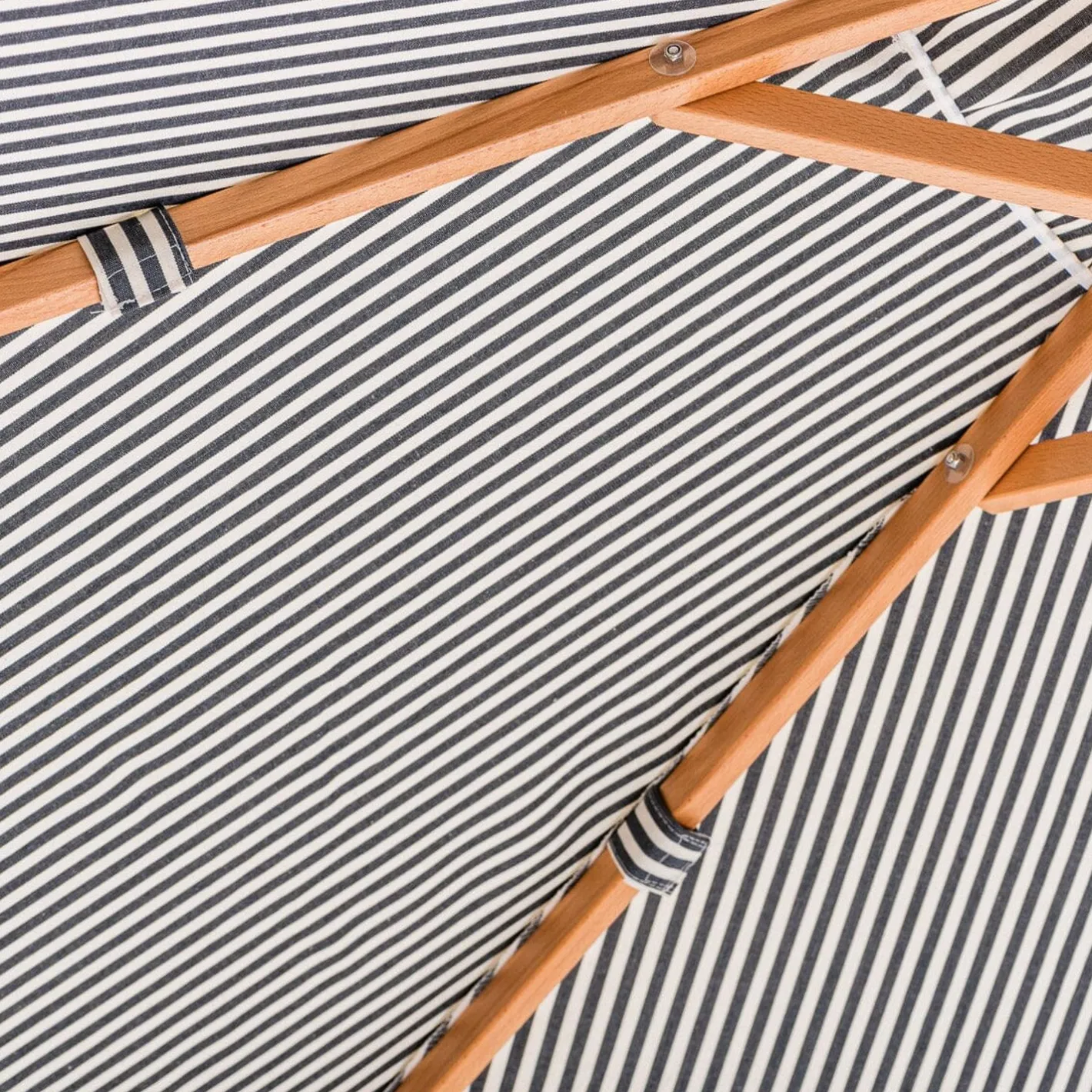 Business & Pleasure Co. The Market Umbrella - Lauren'S Navy Stripe