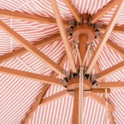 Business & Pleasure Co. The Market Umbrella - Lauren'S Pink Stripe
