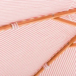 Business & Pleasure Co. The Market Umbrella - Lauren'S Pink Stripe