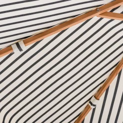 Business & Pleasure Co. The Market Umbrella - Monaco Black Stripe