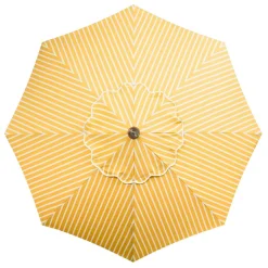 Business & Pleasure Co. The Market Umbrella - Monaco Mimosa Stripe