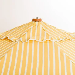 Business & Pleasure Co. The Market Umbrella - Monaco Mimosa Stripe