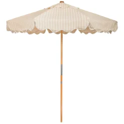 Business & Pleasure Co. The Market Umbrella - Monaco Natural Stripe