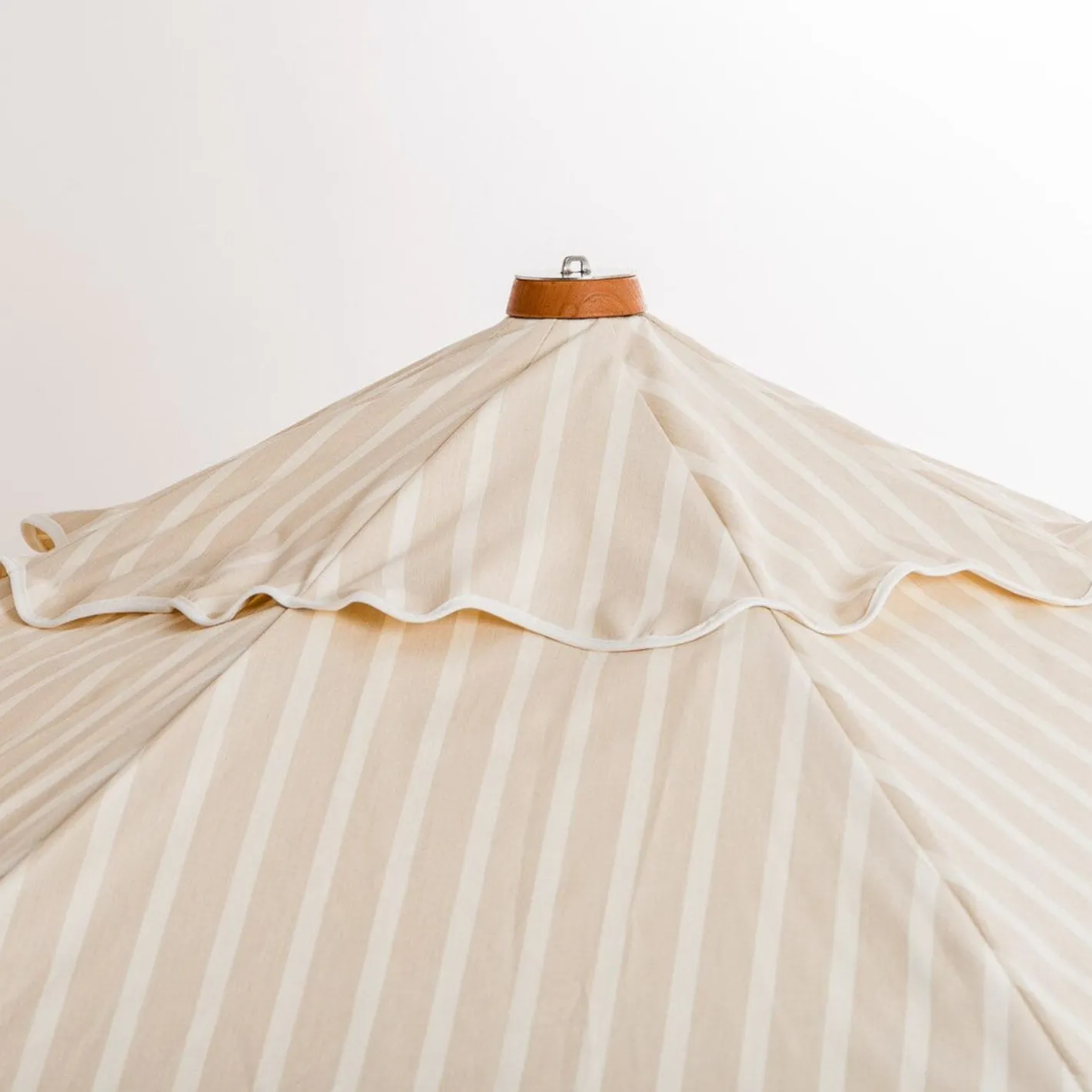 Business & Pleasure Co. The Market Umbrella - Monaco Natural Stripe