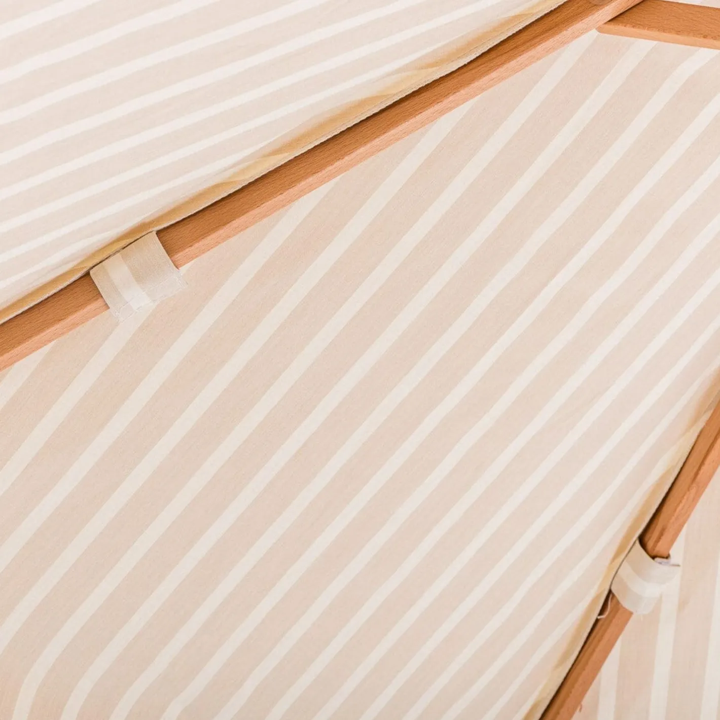 Business & Pleasure Co. The Market Umbrella - Monaco Natural Stripe