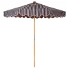 Business & Pleasure Co. The Market Umbrella - Monaco Navy And Pink Stripe