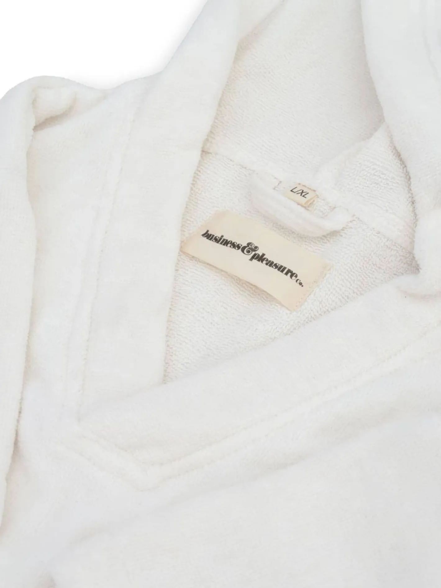 Business & Pleasure Co. The Mini Poncho - Antique White