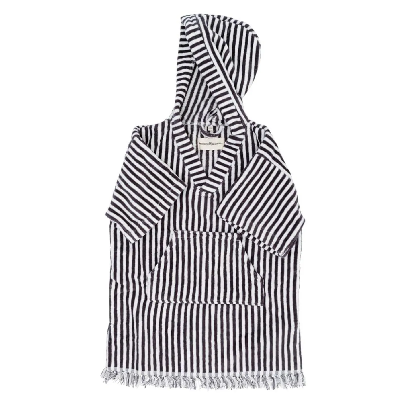 Business & Pleasure Co. The Mini Poncho - Lauren'S Navy Stripe