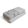 Business & Pleasure Co. The Modular Pillow Stack - Lauren'S Navy Stripe