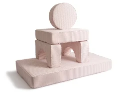 Business & Pleasure Co. The Modular Pillow Stack - Lauren'S Pink Stripe