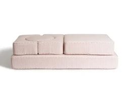 Business & Pleasure Co. The Modular Pillow Stack - Lauren'S Pink Stripe