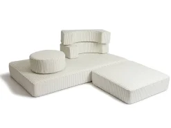 Business & Pleasure Co. The Modular Pillow Stack - Lauren'S Sage Stripe