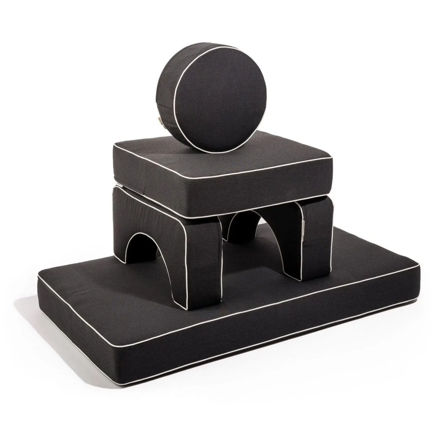 Business & Pleasure Co. The Modular Pillow Stack - Rivie Black