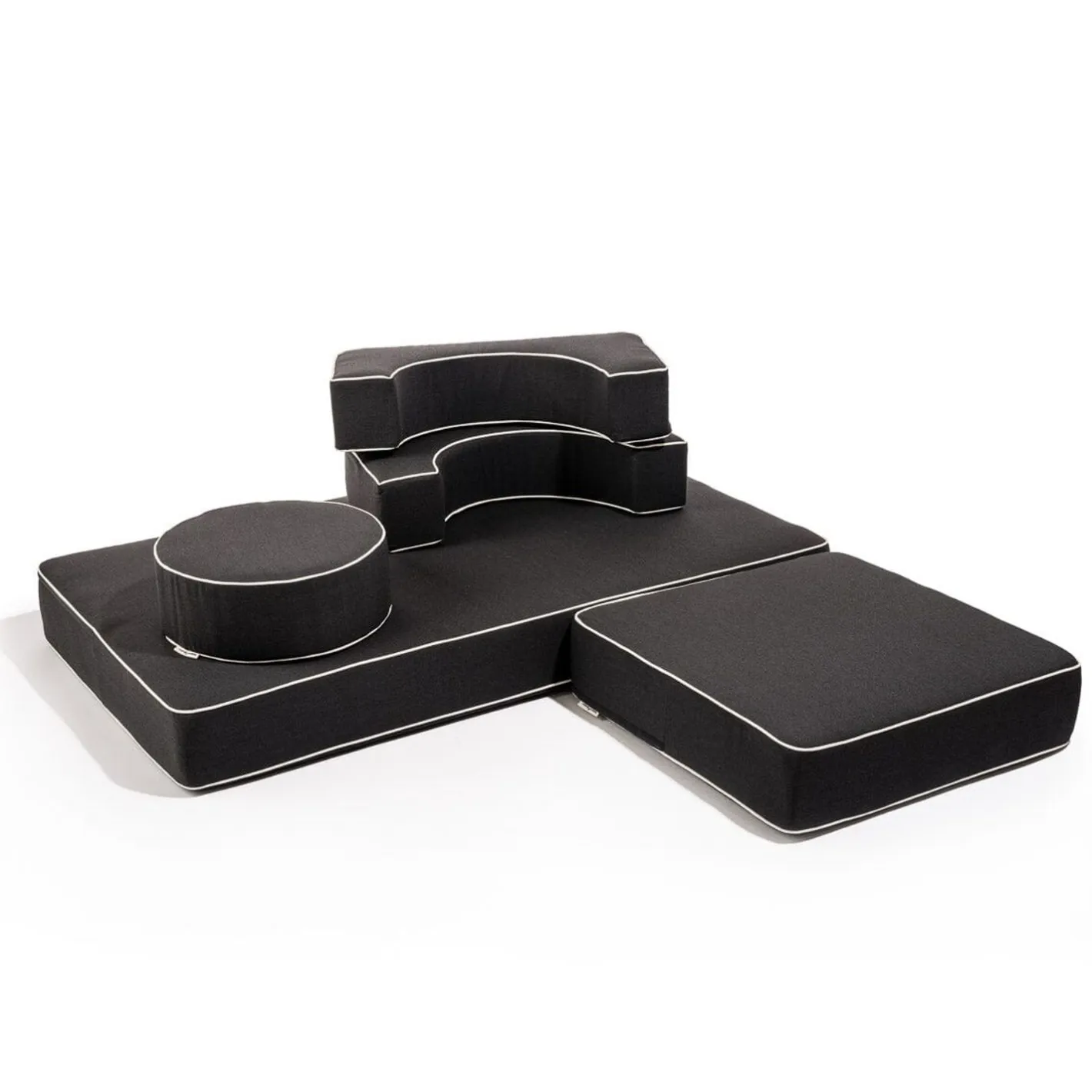 Business & Pleasure Co. The Modular Pillow Stack - Rivie Black