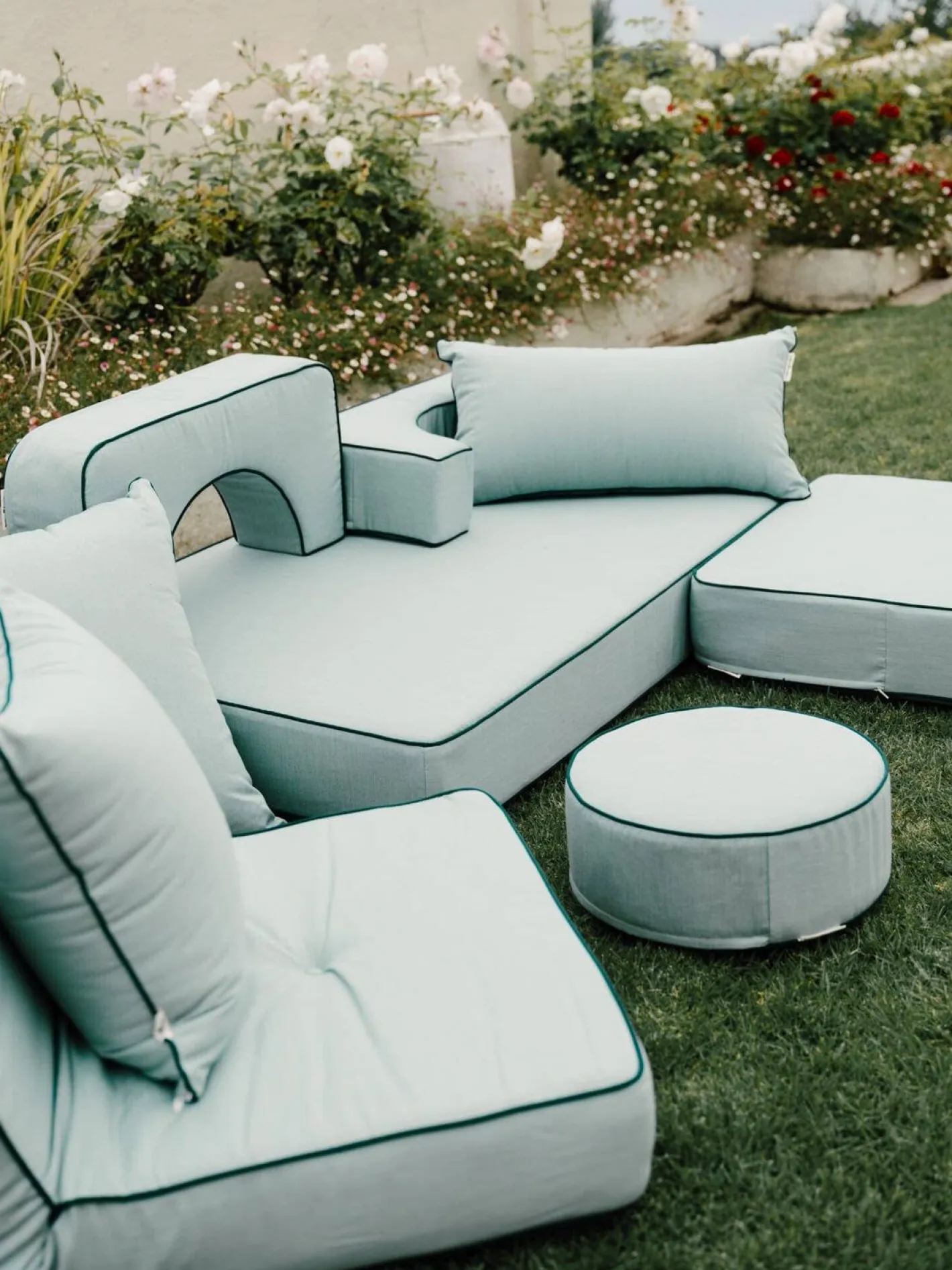 Business & Pleasure Co. The Modular Pillow Stack - Rivie Green