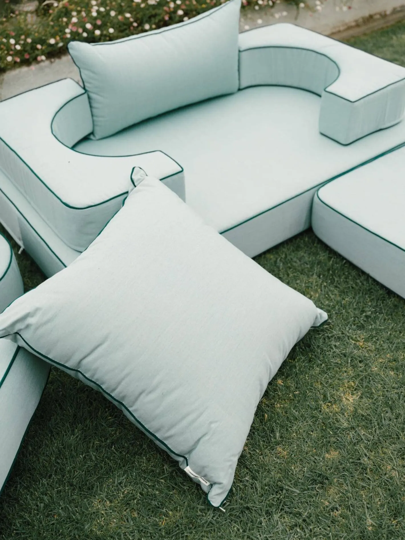 Business & Pleasure Co. The Modular Pillow Stack - Rivie Green
