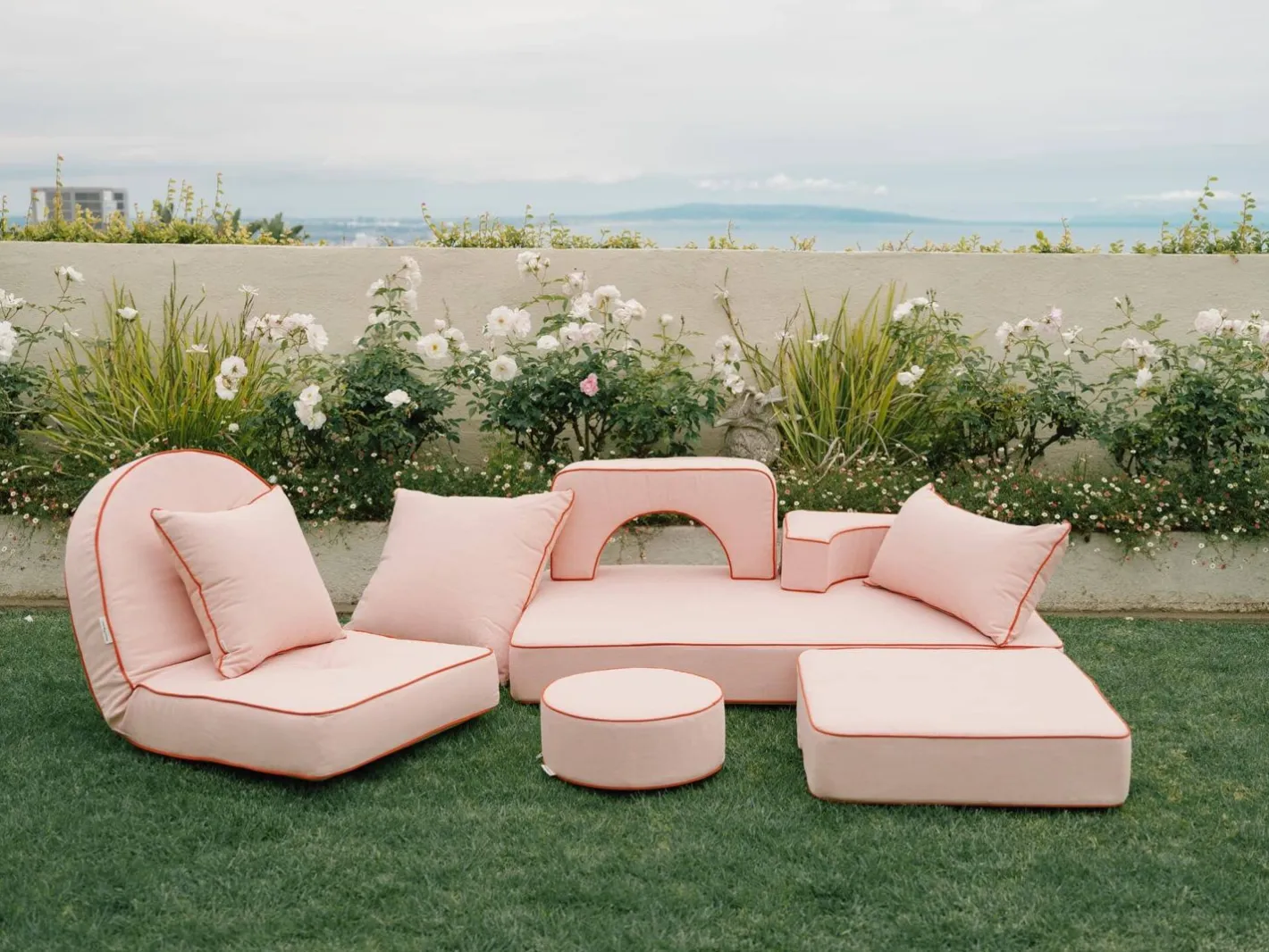 Business & Pleasure Co. The Modular Pillow Stack - Rivie Pink