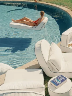 Business & Pleasure Co. The Modular Pillow Stack - Rivie White