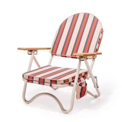 Business & Pleasure Co. The Pam Chair - Bistro Dusty Pink Stripe