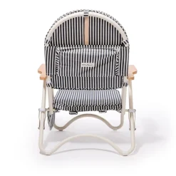 Business & Pleasure Co. The Pam Chair - Laurens Navy Stripe