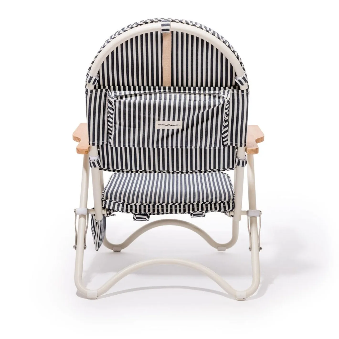 Business & Pleasure Co. The Pam Chair - Laurens Navy Stripe