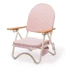 Business & Pleasure Co. The Pam Chair - Laurens Pink Stripe