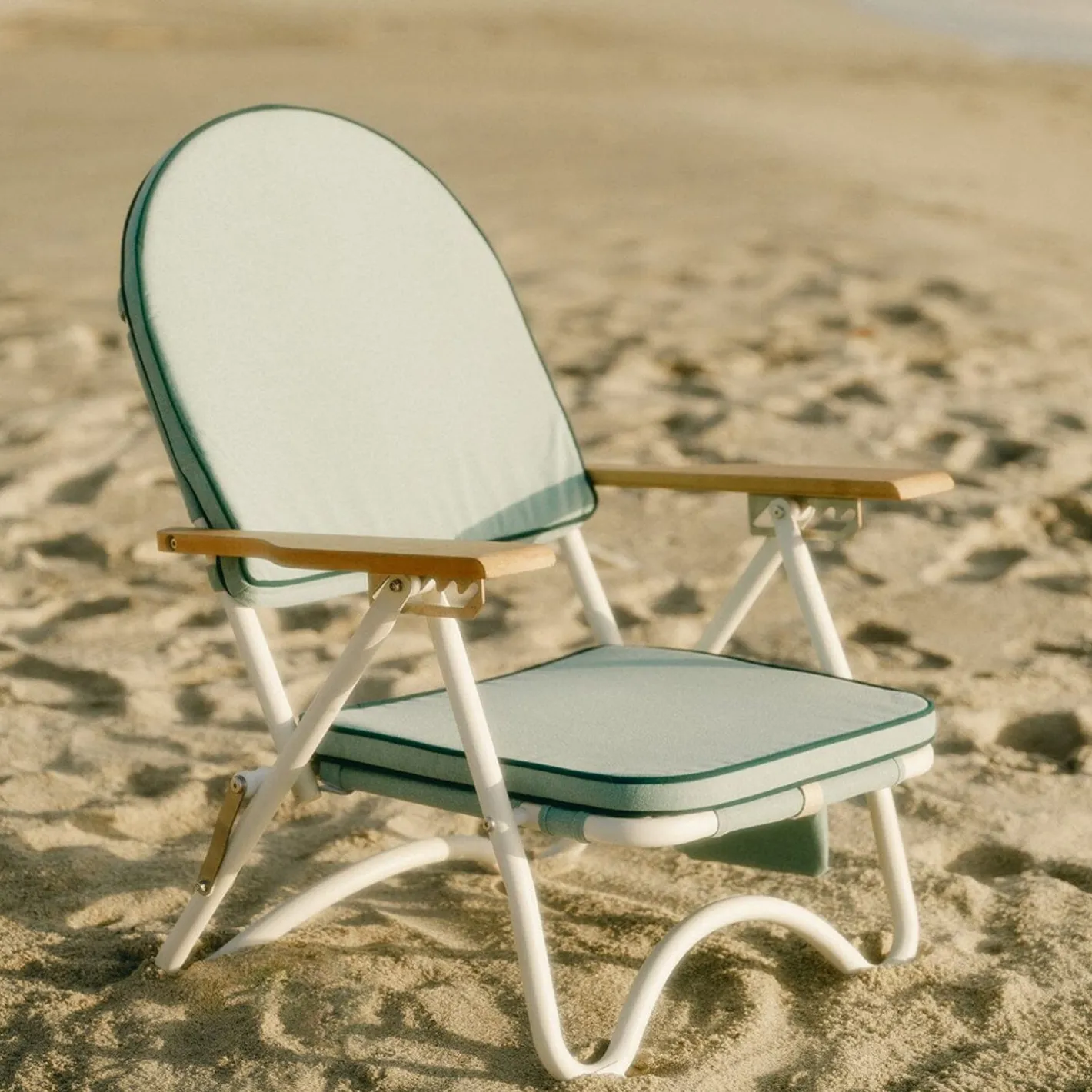 Business & Pleasure Co. The Pam Chair - Rivie Green