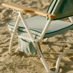 Business & Pleasure Co. The Pam Chair - Rivie Green
