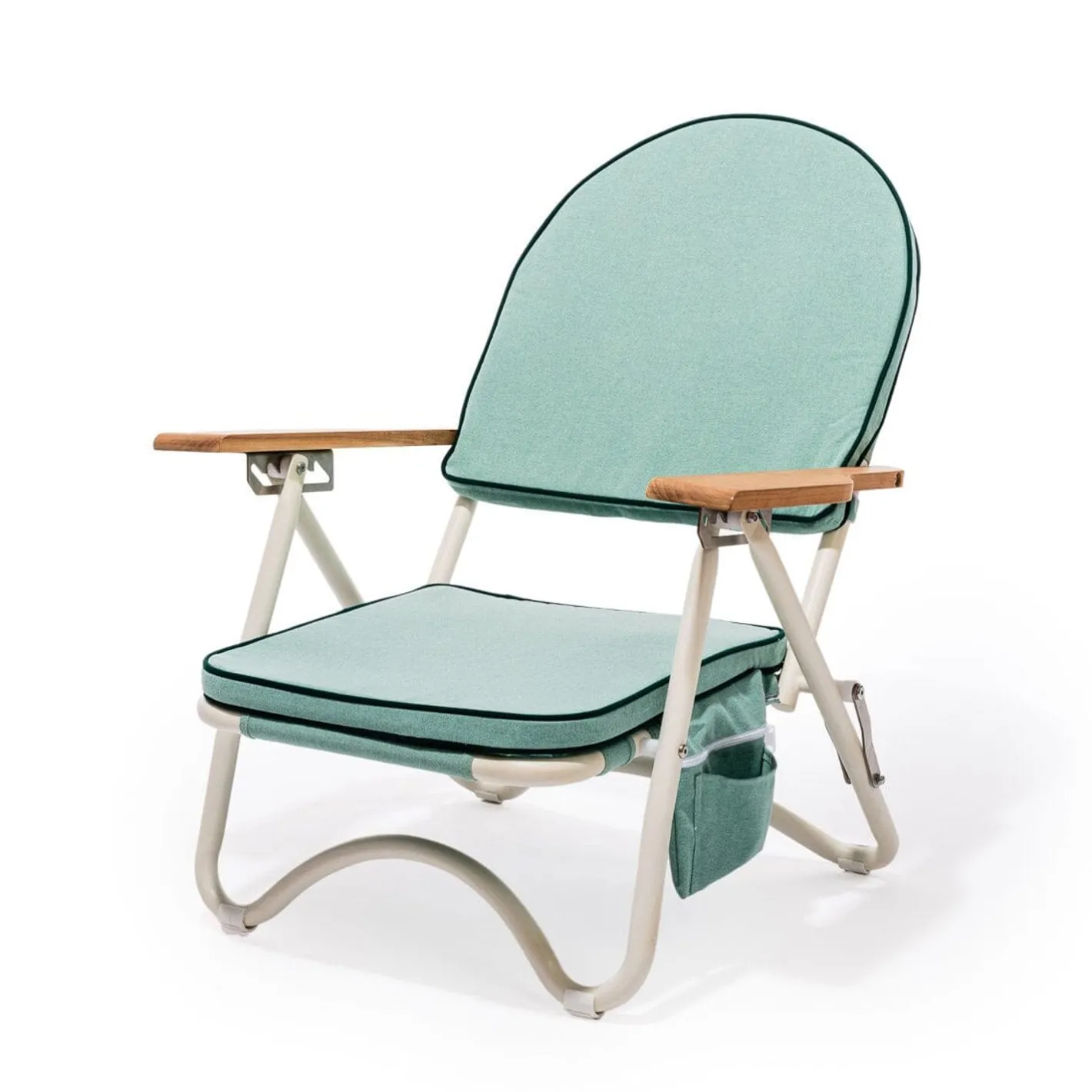 Business & Pleasure Co. The Pam Chair - Rivie Green