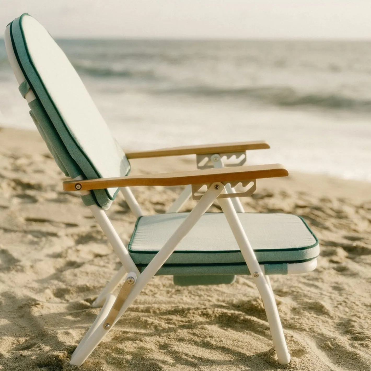 Business & Pleasure Co. The Pam Chair - Rivie Green