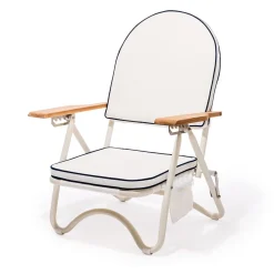 Business & Pleasure Co. The Pam Chair - Rivie White